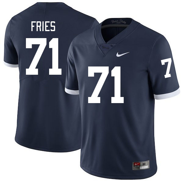 Penn State Nittany Lions #71 Will Fries College Football Jerseys Stitched Sale-Retro